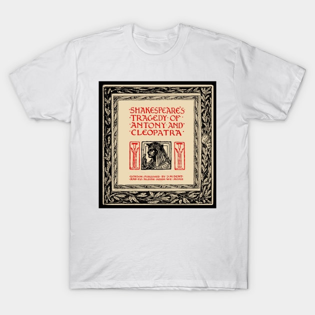 Shakespeare's Tragedy of Antony & Cleopatra | Tudor T-Shirt by wildtribe